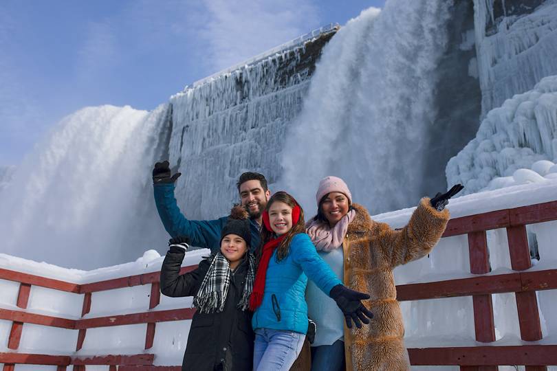 The Winter Season in Niagara Falls Canada