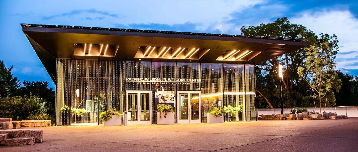 The Ralph C. Wilson Welcome Center at Niagara Falls State Park